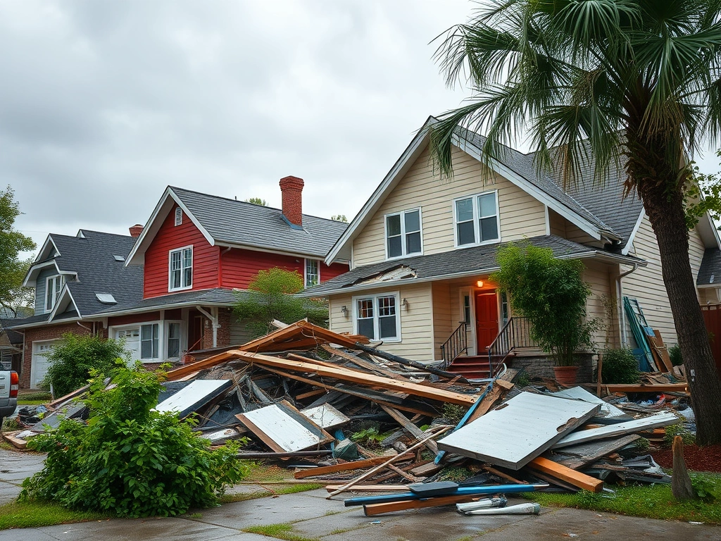 Storm Natural Disaster Damage