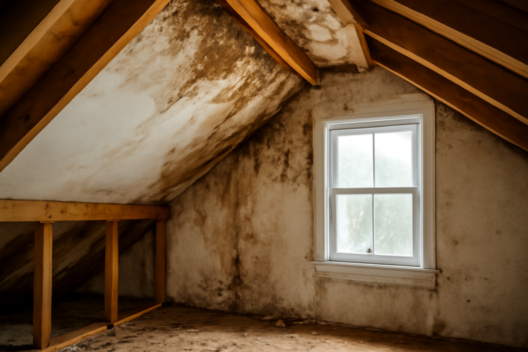 Attic Water Damage Restoration