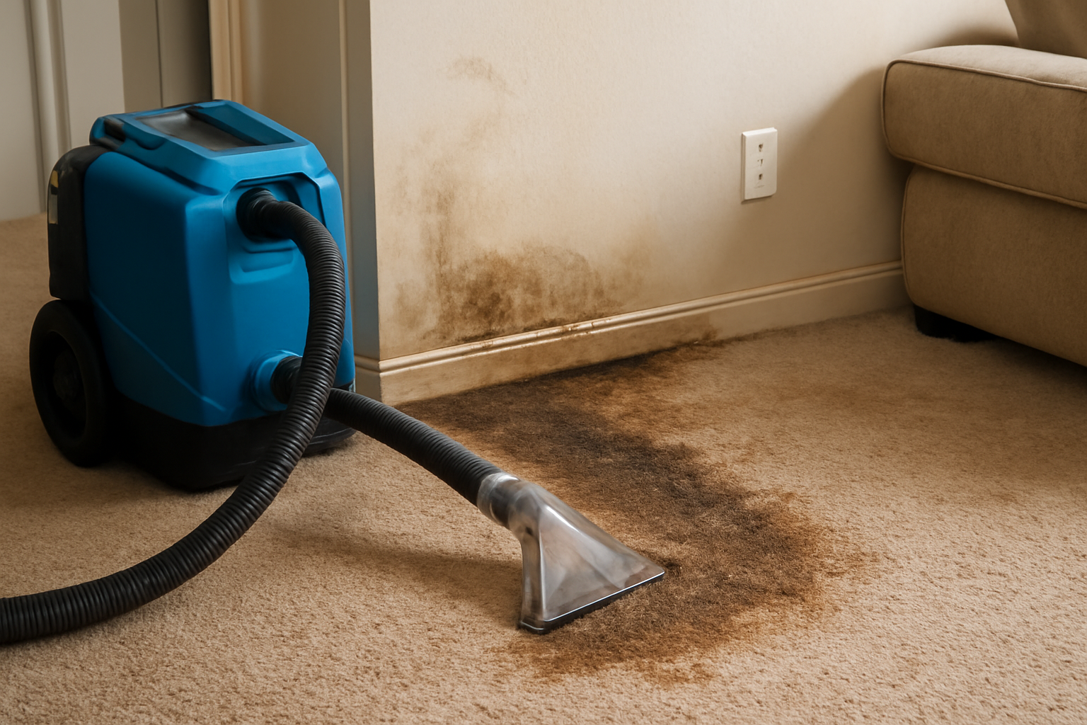 Carpet Water Extraction in Bluffdale, UT
