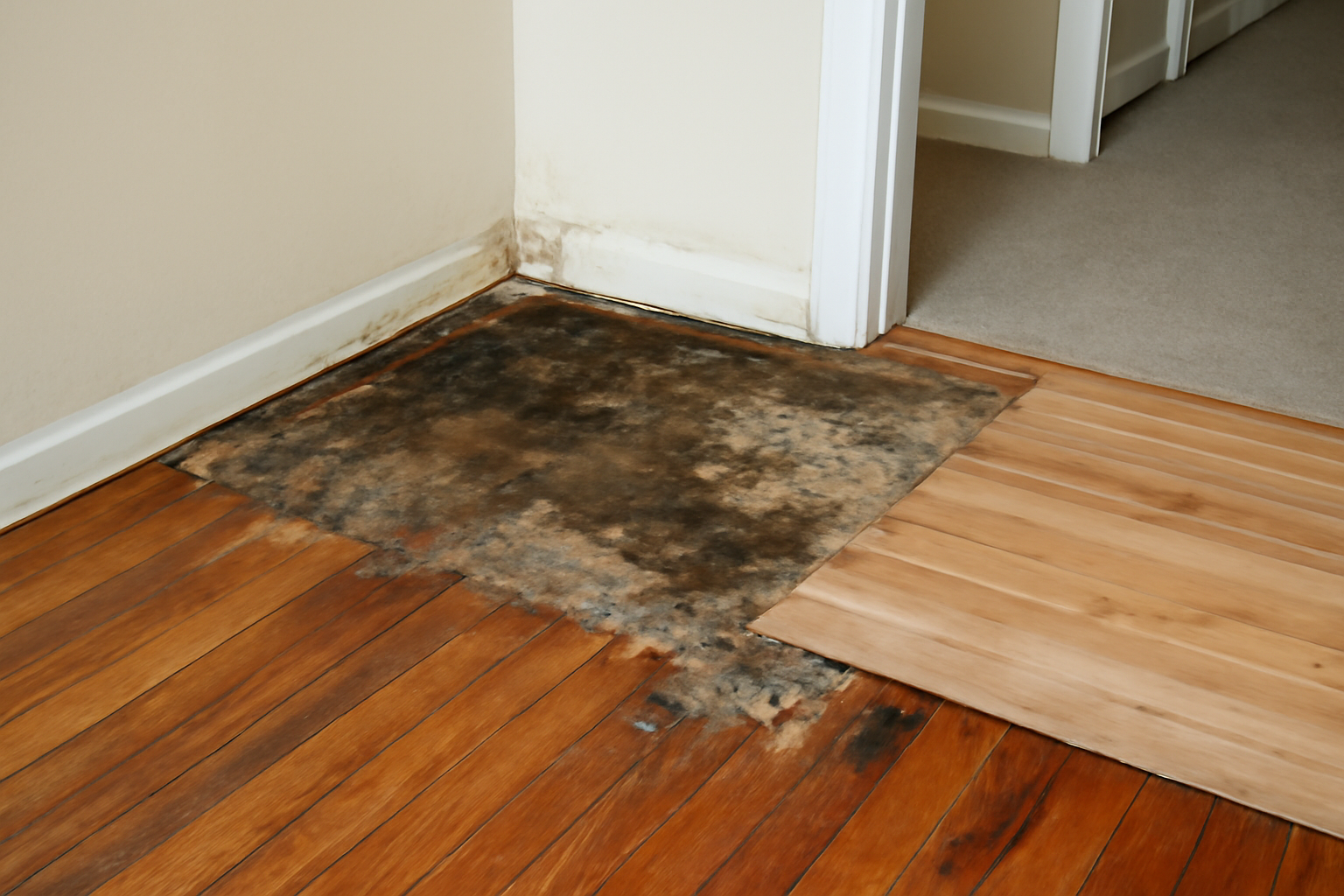 Flooring Replacement After Water Damage in American Fork, UT