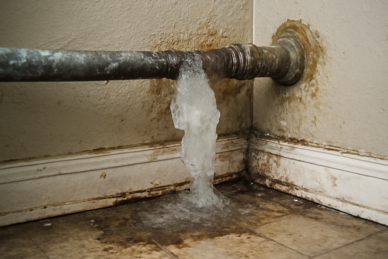 Frozen Pipe Water Removal in Enterprise, UT