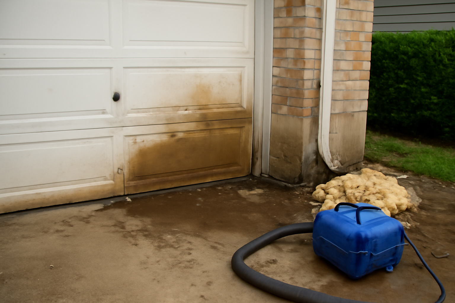 Garage Water Damage Cleanup in Cottonwood Heights, UT