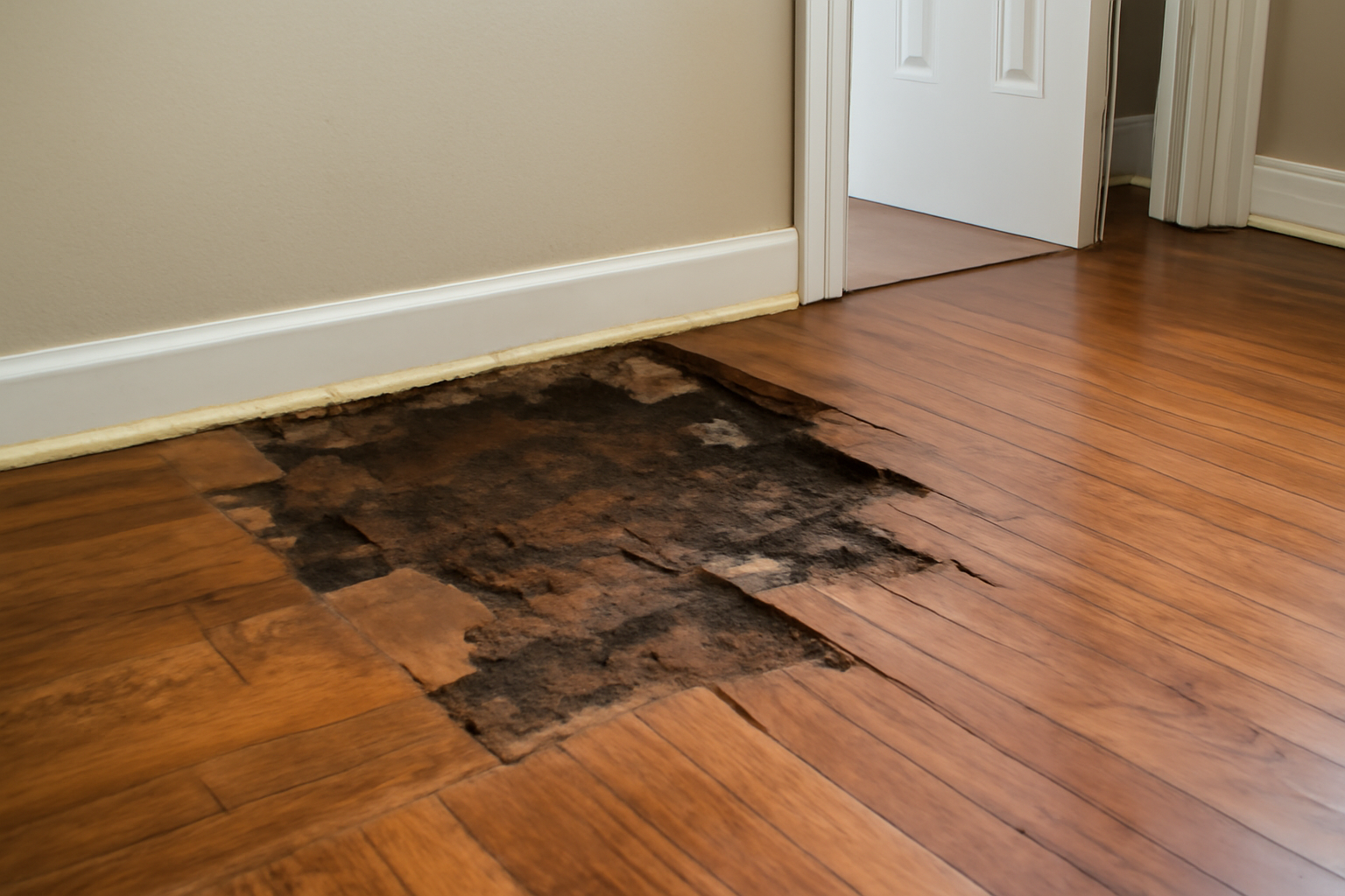 Hardwood Floor Water Damage Repair in Midway, UT