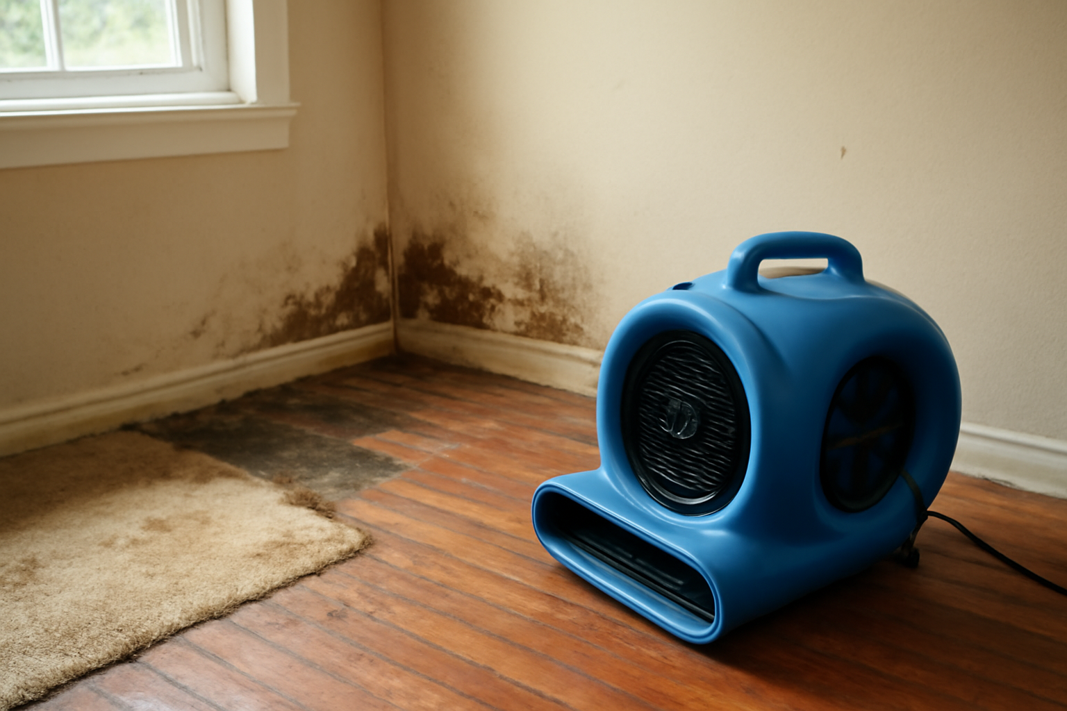 High-Velocity Air Mover Drying in Cottonwood Heights, UT