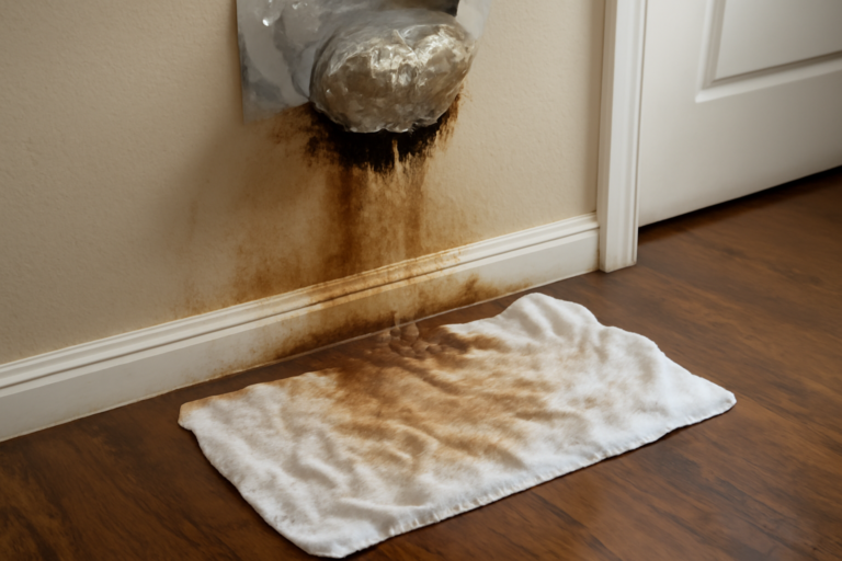 HVAC Leak Water Removal