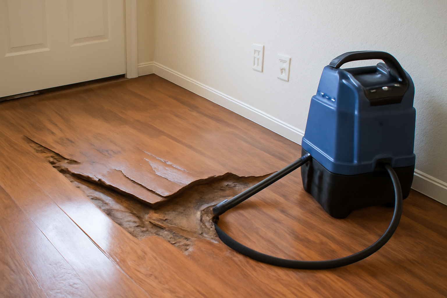 Laminate Floor Water Extraction in Genola, UT