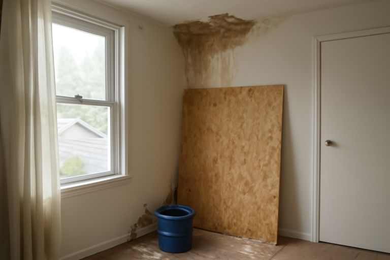 Roof Leak Water Removal