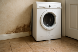 Washing Machine Overflow Water Removal
