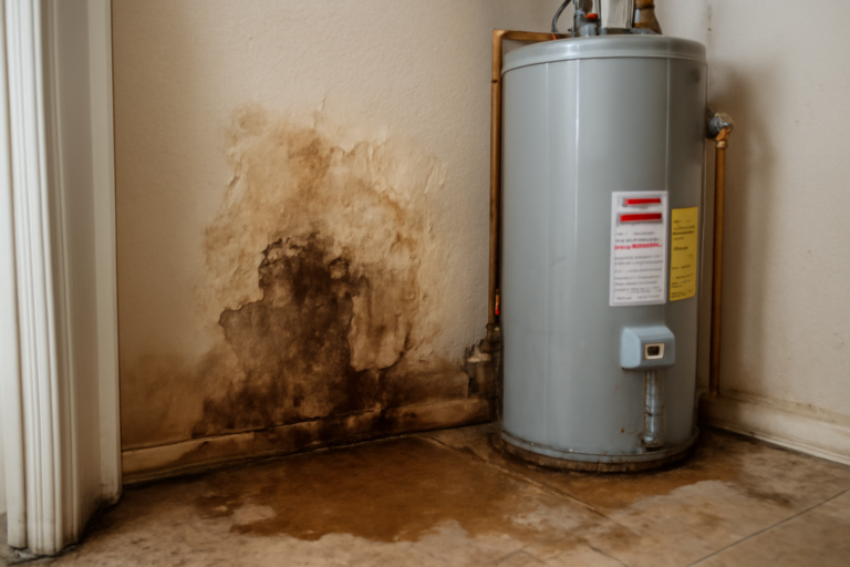 Water Heater Burst Water Removal